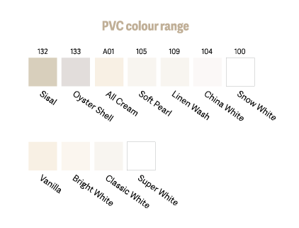 PVC Shutter colour choices Alstonville Shutters Northern Rivers NSW